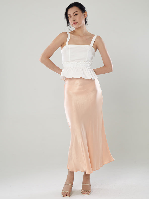 Gathered Waist Tank Top