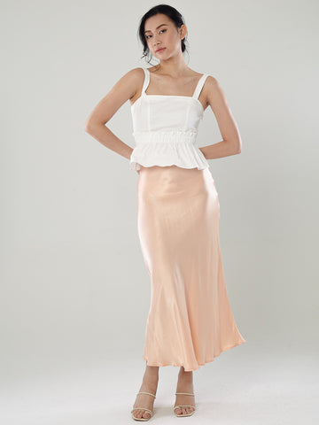 Gathered Waist Tank Top