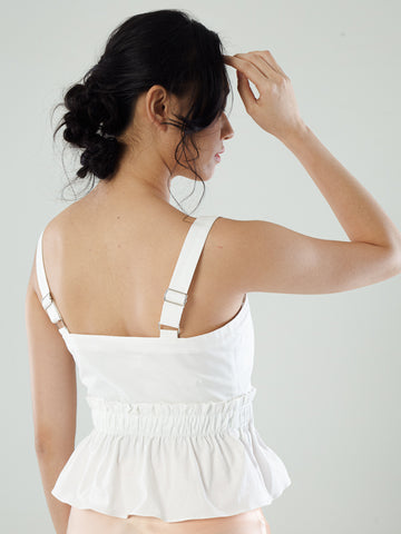 Gathered Waist Tank Top