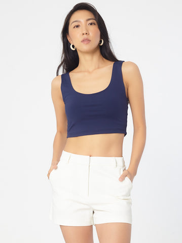 Basic Sleeveless Crop Top