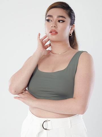 Basic Sleeveless Crop Top