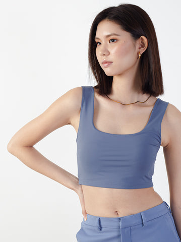 Basic Sleeveless Crop Top
