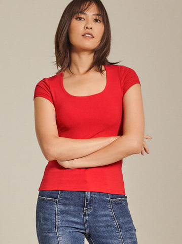 Basic Short Sleeve Top