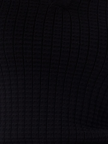 Polo Collared Top with Short Sleeves