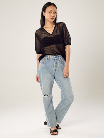 Relaxed Knit Top
