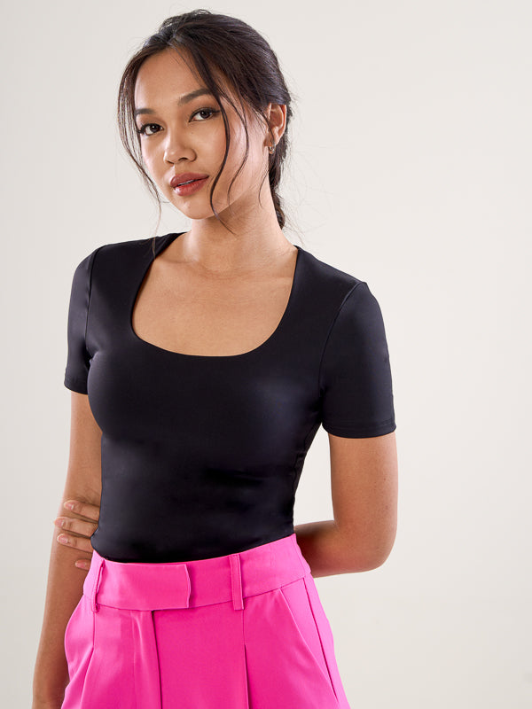 SupraSoft™️ Short-sleeve Scoop Neck Tee