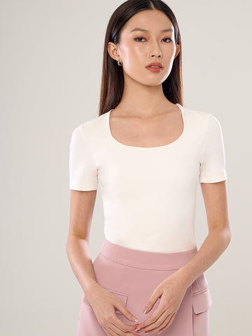 SupraSoft™️ Short-sleeve Scoop Neck Tee