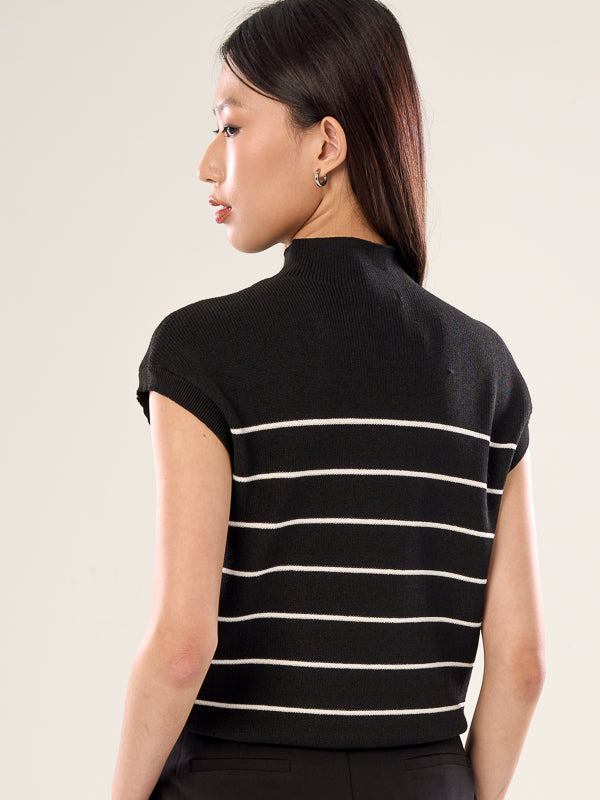 Striped Knit Top