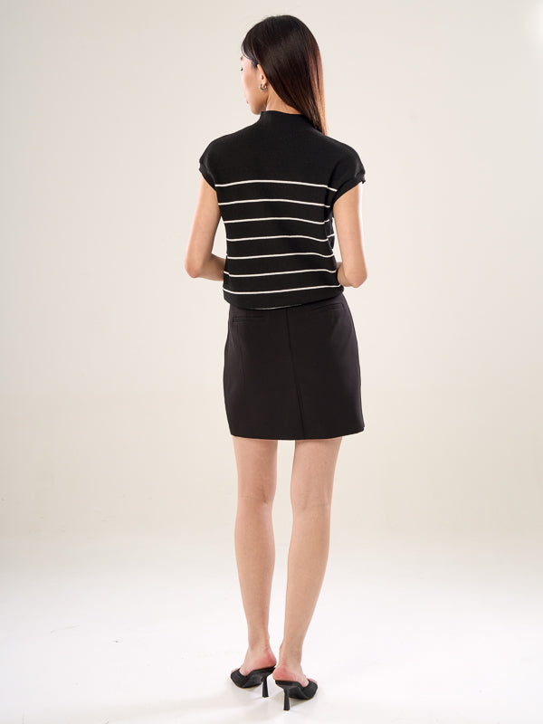 Striped Knit Top