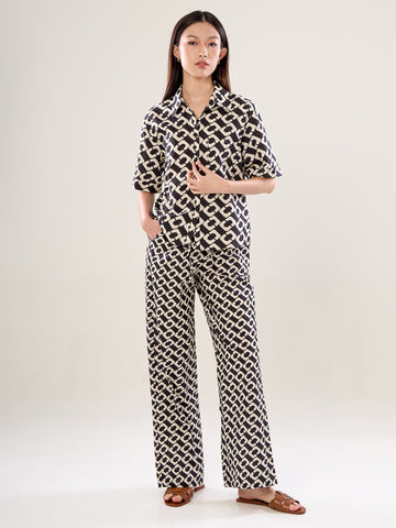 Printed Cotton Shirt