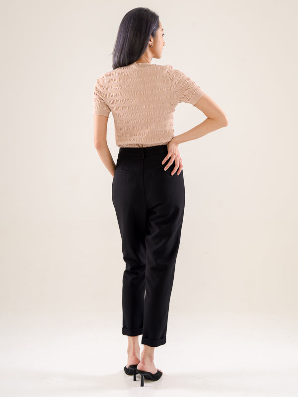 Short Sleeve Knit Top