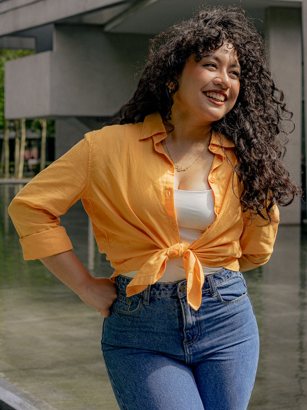 The Summer Shirt-Orange