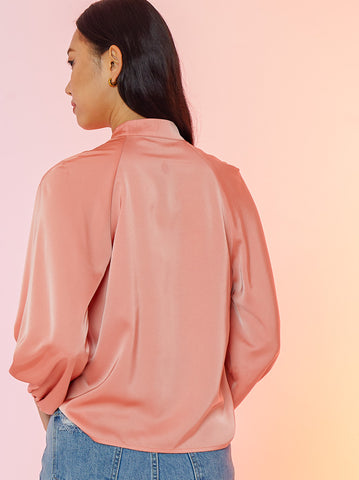 Mandarin Collar Blouse