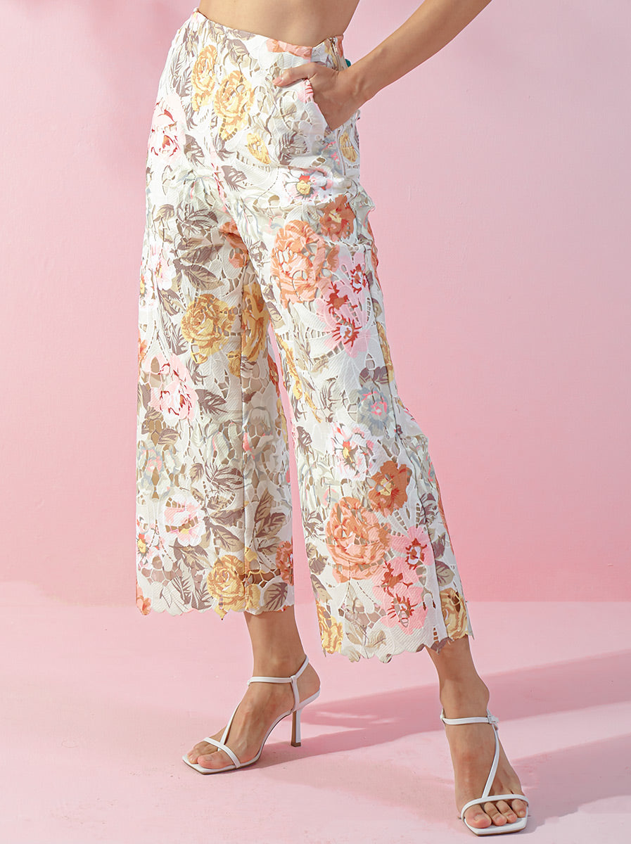 Guipure Lace Pants