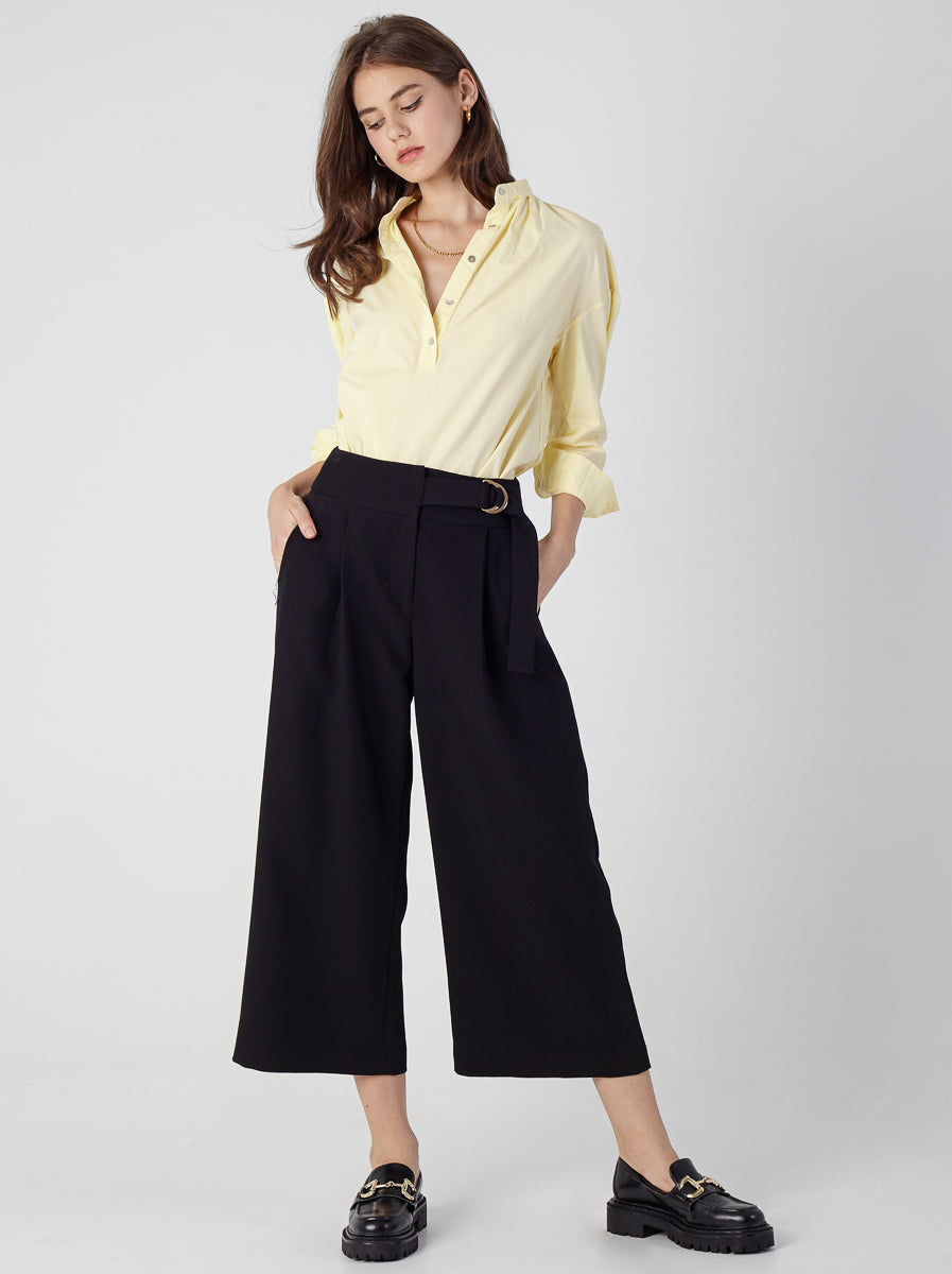 Culottes with D-ring Waistband