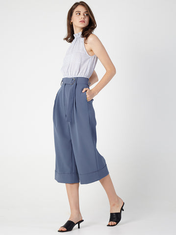 Culottes with D-ring Waistband