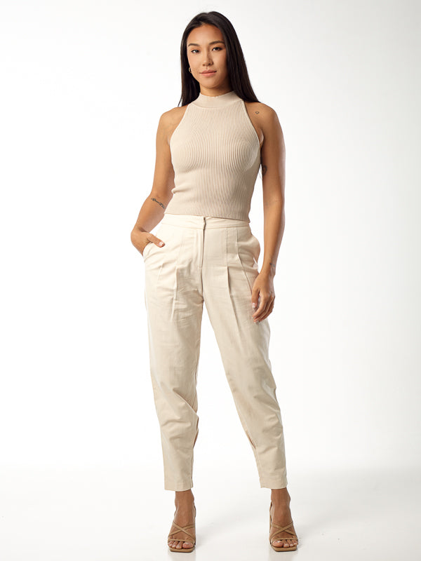 Relaxed Barrel Trousers