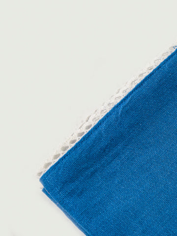 Lace Trim Cotton Placemat