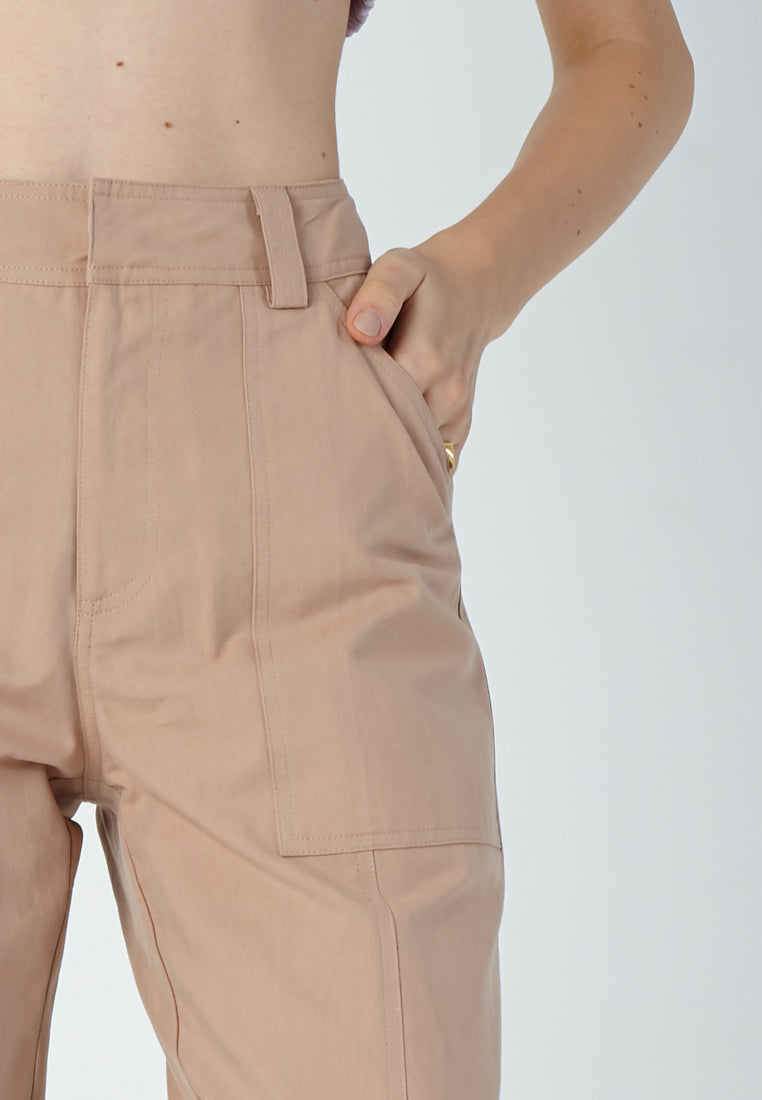 Low Rise Straight-Leg Pants