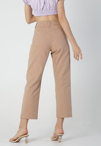 Low Rise Straight-Leg Pants