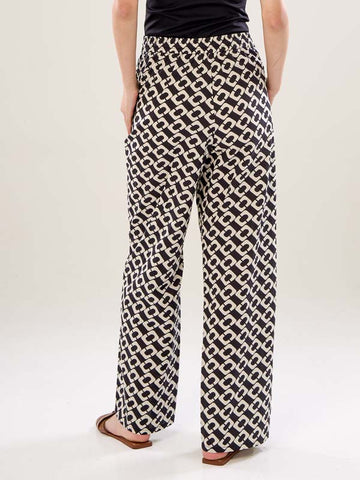 Printed Cotton Trouser
