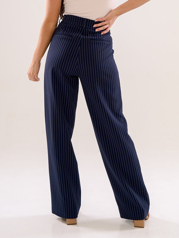 Striped Full Length Trouser