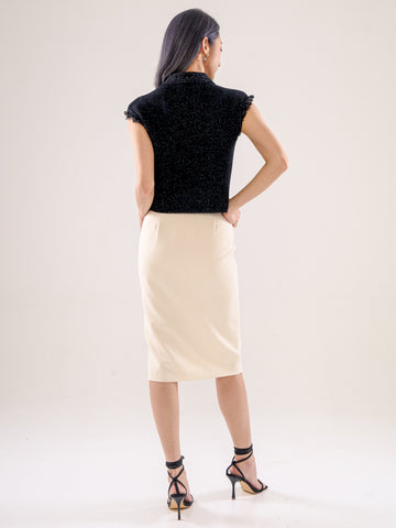 Textured Button Down Jacket