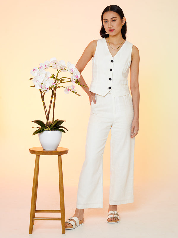 Linen Vest