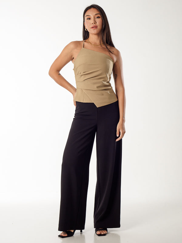 Asymmetric Bustier Top