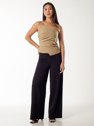 Asymmetric Bustier Top