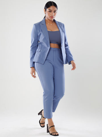 Power Suits Blazer-Blue