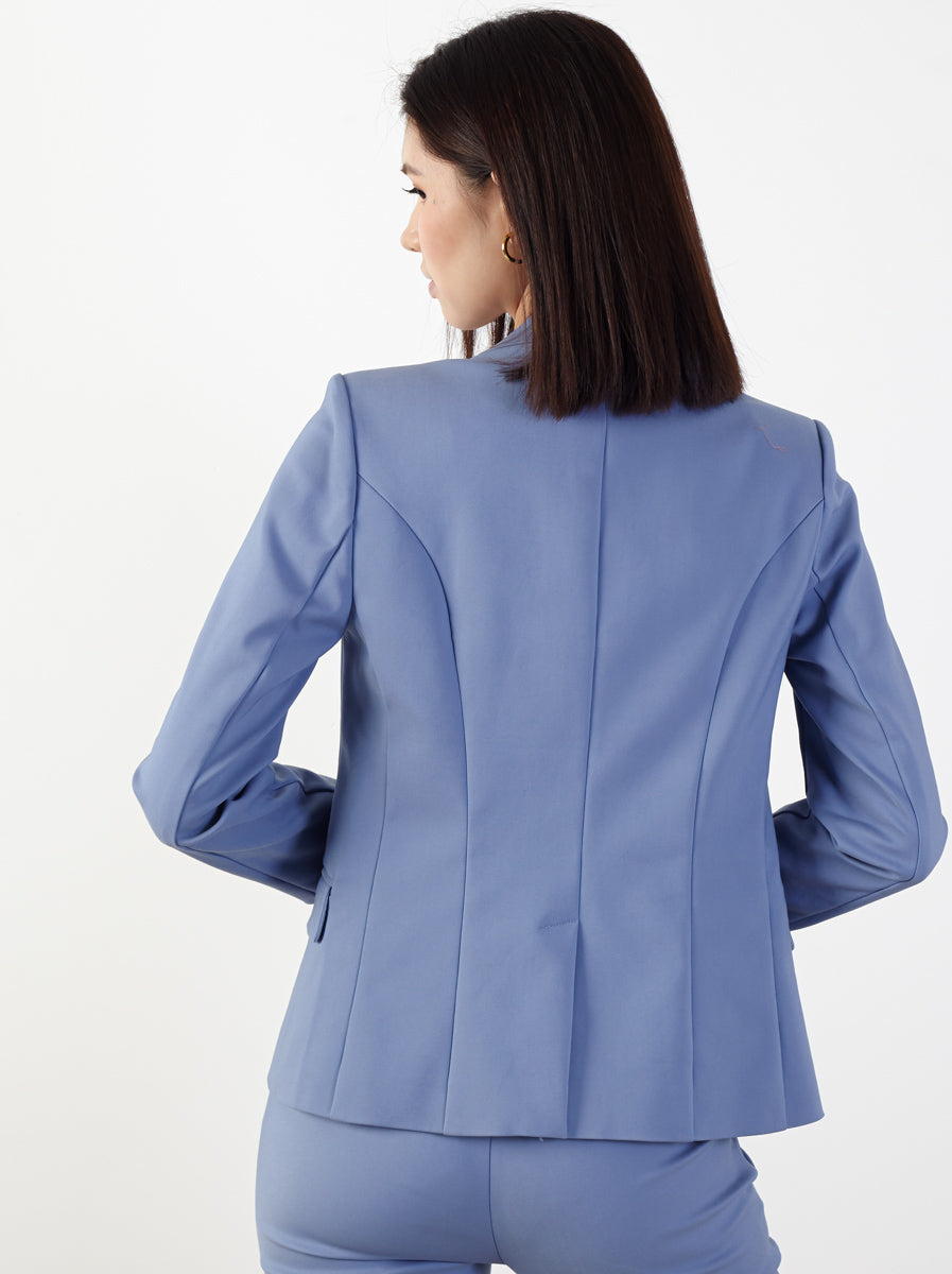 Power Suits Blazer-Blue