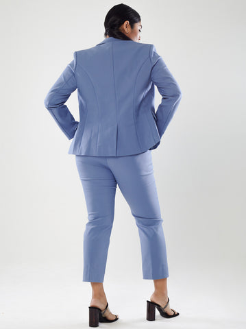 Power Suits Blazer-Blue