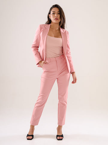 Power Suits Blazer-Pink