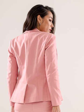 Power Suits Blazer-Pink