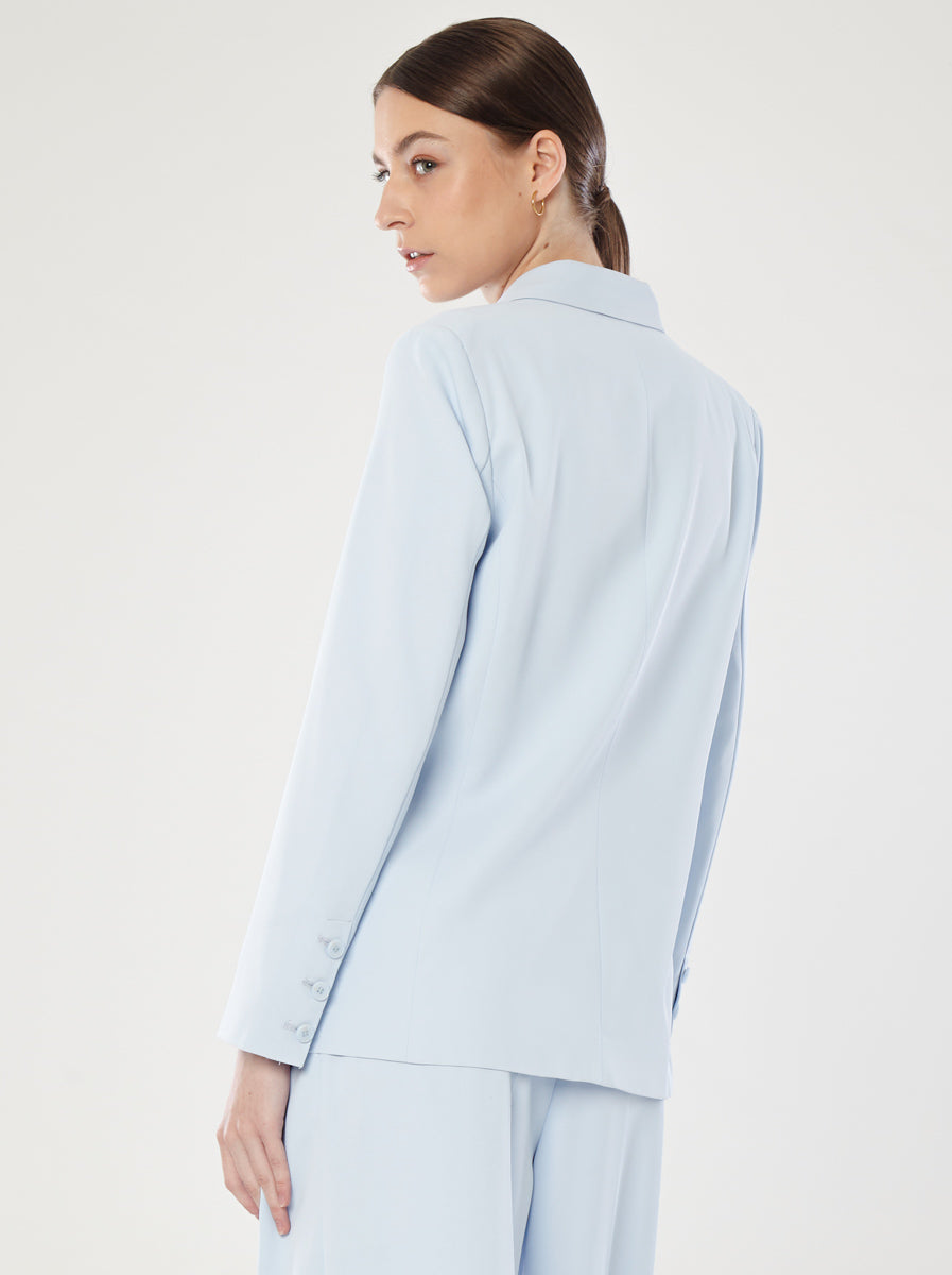 Double Breasted Loose-Cut Blazer