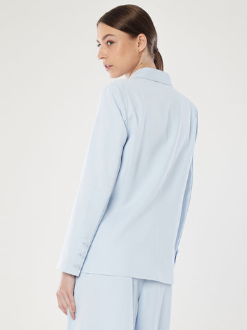 Double Breasted Loose-Cut Blazer