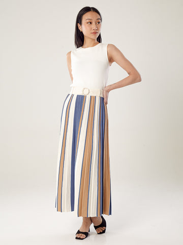 Ribbed Midi Skirt