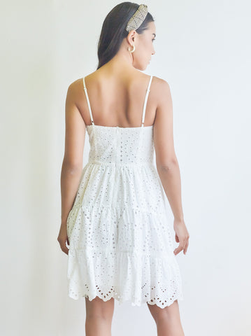 Broderie Anglaise Cotton Dress