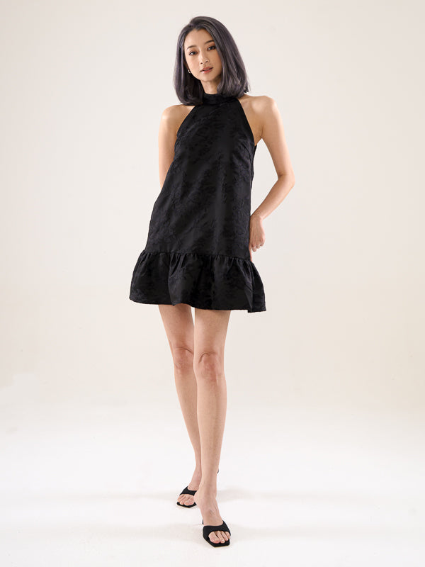 Halterneck Shift Dress