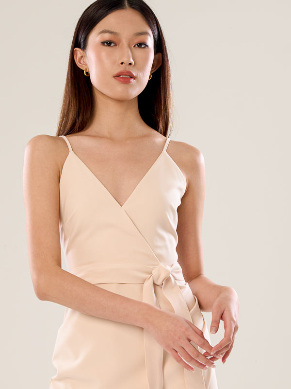 Strappy Dress With Belt