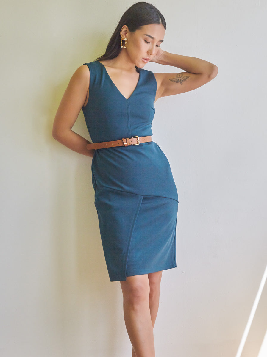 Asymmetric Roma Dress