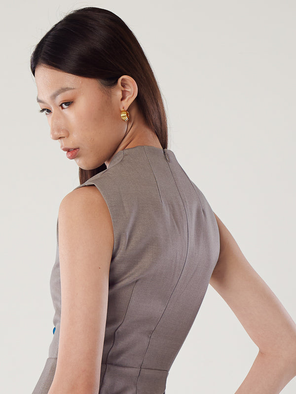 Front Gathered Dress