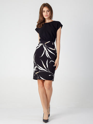 Short Sleeve Pencil Dress