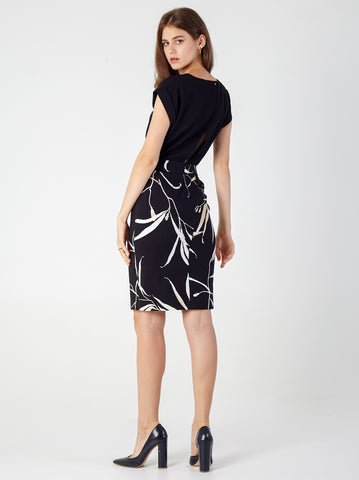 Short Sleeve Pencil Dress