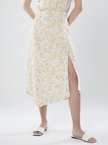 Halter Ruffled Dress