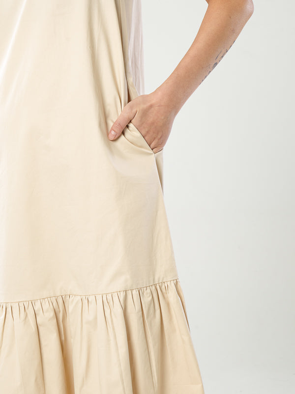 Sleeveless Ruched Dress