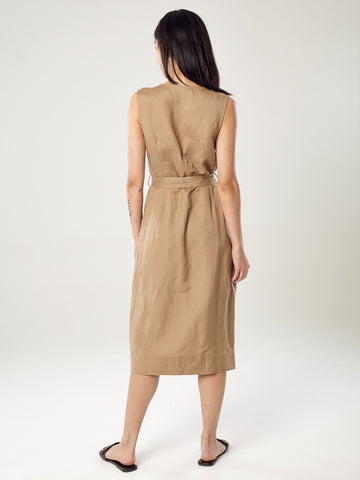 Midi Dress With Belt