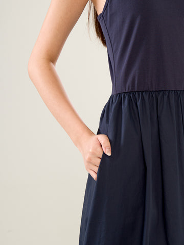 Sleeveless A-Line Dress