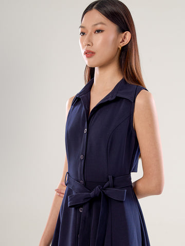 Collared Button Down Dress